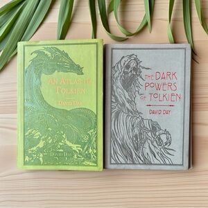 David Day Tolkien Flexibound Set – An Atlas & Dark Powers of Tolkien Illustrated